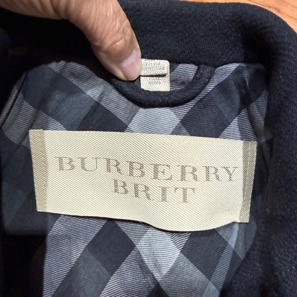 Burberry Brit Wool Coat - US Size 10 - Picture 2 of 6
